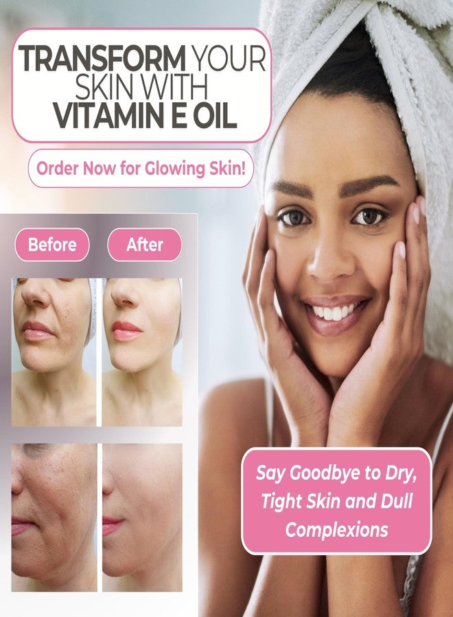 Leven Rose 100% Vitamin E Oil 75,000 IU per oz 100% Natural, Organic, Pure Vitamin E Oil for Skin, Face, Hair, Nails 1oz - Image 4