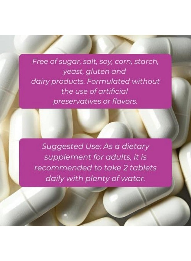 NUTRAXIN Women's Multivitamin Mineral Complex Complete Daily Supportwith 14 Vitamins 10 Minerals Energy Immunity Bone Health Non GMO Gluten Free 60 Tablets - Image 5