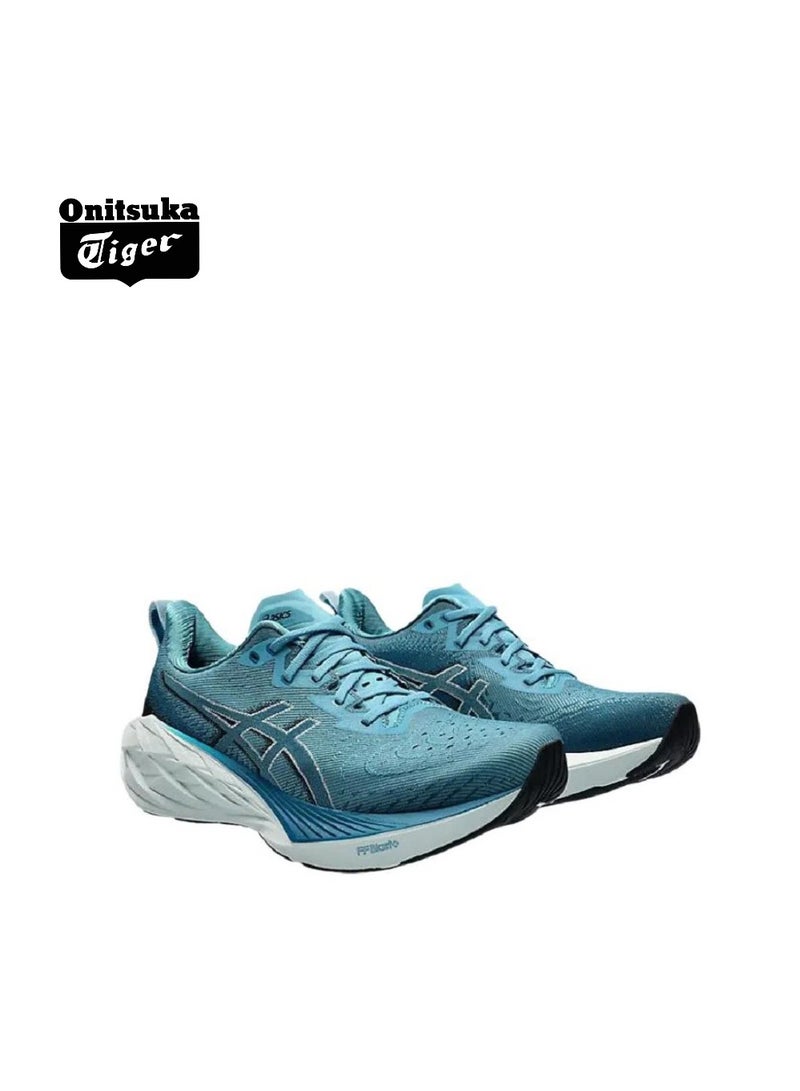 Onitsuka Tiger Outdoor Running Shoes Blue/Teal for Beginner Runners/Marathon/Long Distance Running for Men/Women/Students - Image 2