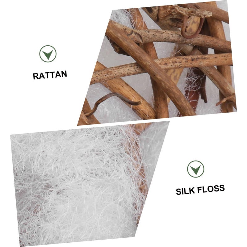 Light Brown Wild Bird Nesting Material 3 Pack Easy Installation Garden Decoration - Image 4
