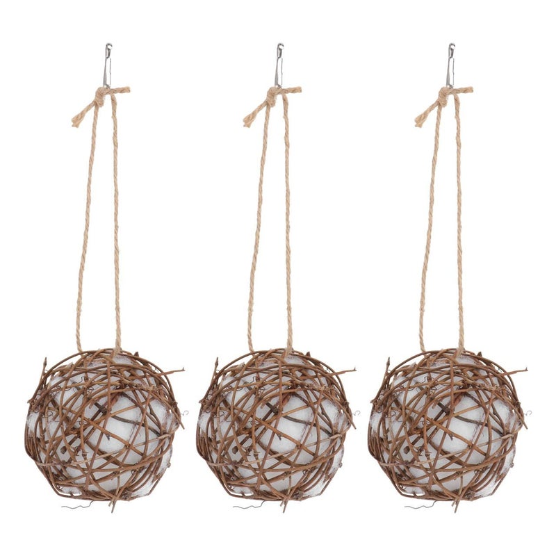 Light Brown Wild Bird Nesting Material 3 Pack Easy Installation Garden Decoration - Image 2