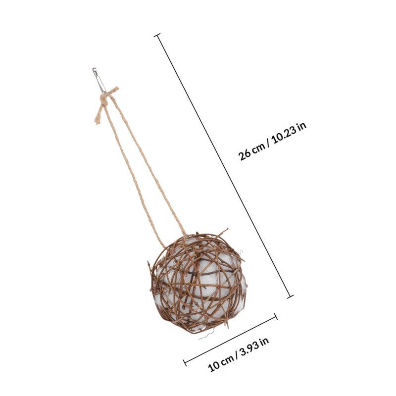 Light Brown Wild Bird Nesting Material 3 Pack Easy Installation Garden Decoration - Image 3
