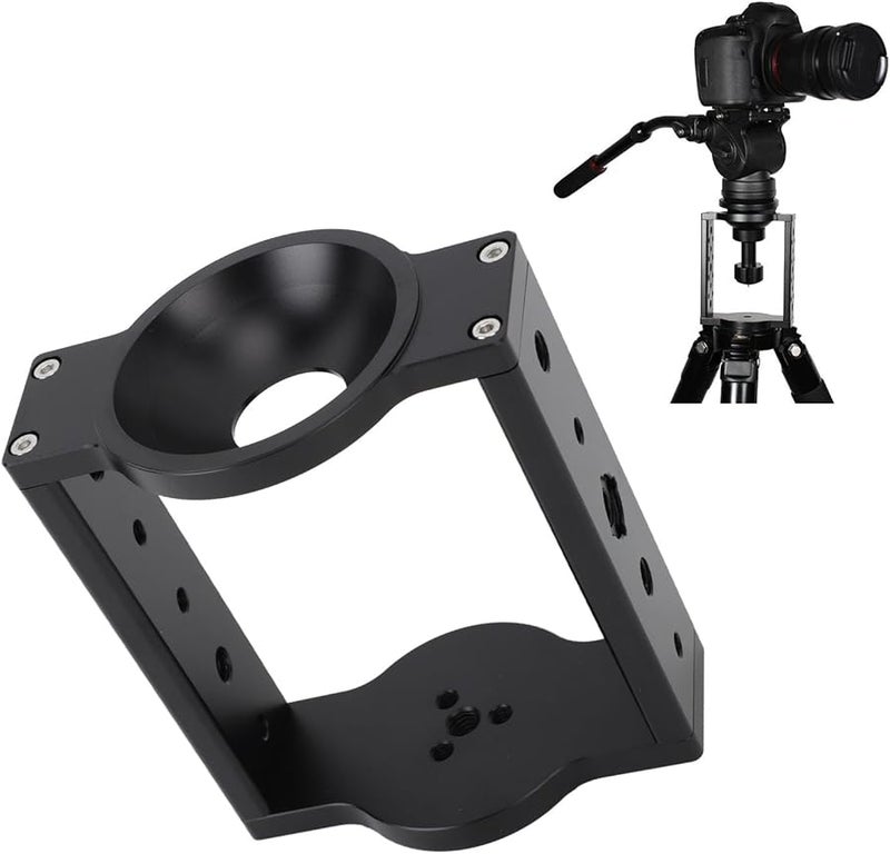 حامل ثلاثي القوائم من سبائك الألومنيوم 75 مم، ارتفاع 5.3 بوصة، حمولة 10 كجم، مصنوع بالماكينة CNC - Image 4