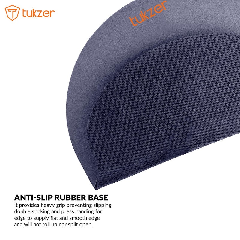 tuKZer Gel Mouse Pad| Memory Foam Cushion Mousepad with Wrist Support, Ergonomic Design| Non-Slip Rubber Base| Suitable for Gaming, Computer, Laptop, Home & Office Non-Slip Rubber Base (Grey) - Image 5