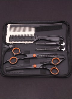 MHD Professional Hair - Cutting Tool Set With Scissors, Combs And Clips 