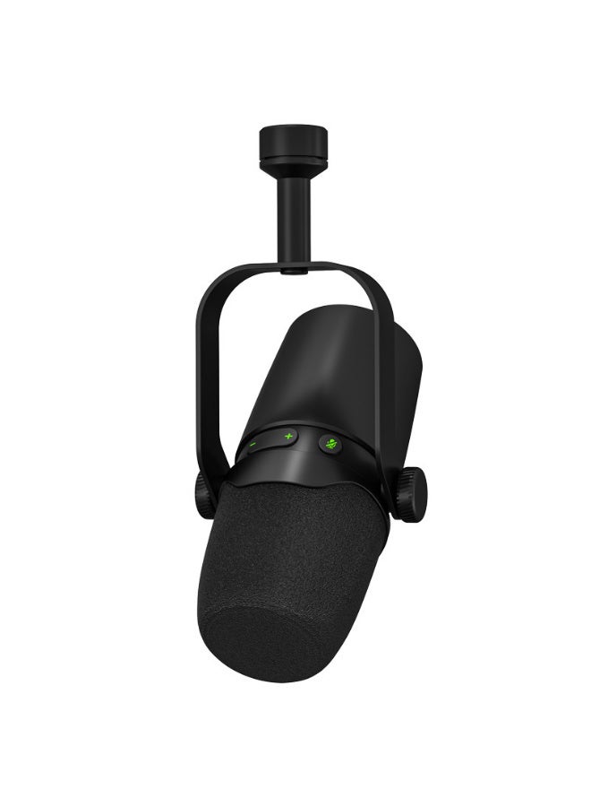 ميكروفون ديناميكي احترافي ZFSZ ثنائي الوضع XLR/USB للاستوديو والبودكاست والألعاب والبث المباشر - Image 1
