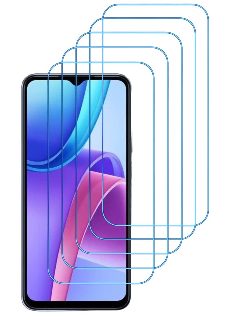 ACLIX 5 Pieces Antistatic ESD Dustproof Premium Quality High Definition Clear Tempered Glass Screen Protector Designed For Xiaomi Redmi Note 11R - Image 1
