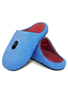 Ru syanl 1 Pair Rechargeable Red Light Therapy for Feet Red and Blue Light Therapy Device at Home 460nm & 660nm & 850nm with Pulse Mode for Feet Healthy  - Image 1