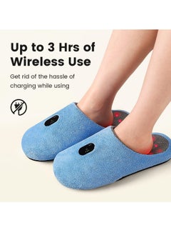 Ru syanl 1 Pair Rechargeable Red Light Therapy for Feet Red and Blue Light Therapy Device at Home 460nm & 660nm & 850nm with Pulse Mode for Feet Healthy  - Image 3