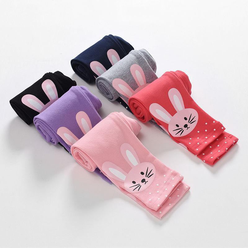 Women'S Children'S Wear Leggings Baby'S Western Style Children'S Personalized Trendy Brand Korean Style Three-Dimensional Flower Cartoon Outer Wear Trousers - Image 2