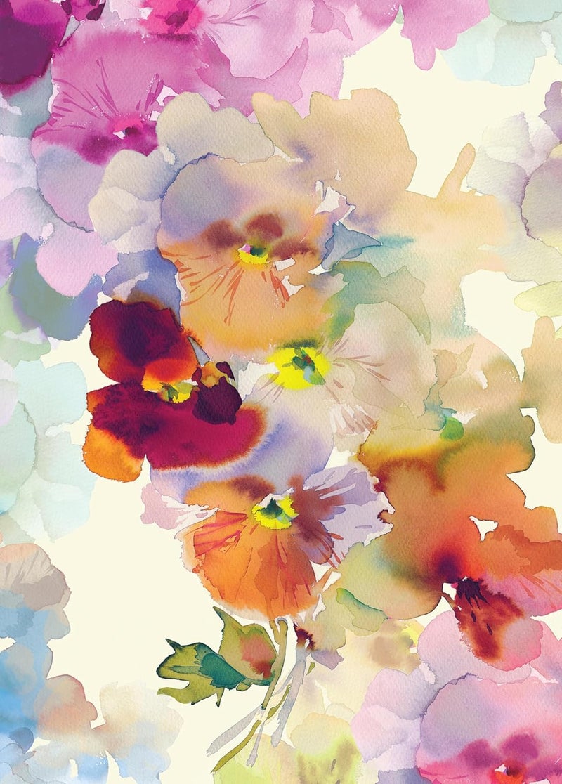Artisan Pansy Dreams 1,000-Piece Puzzle  - Image 2