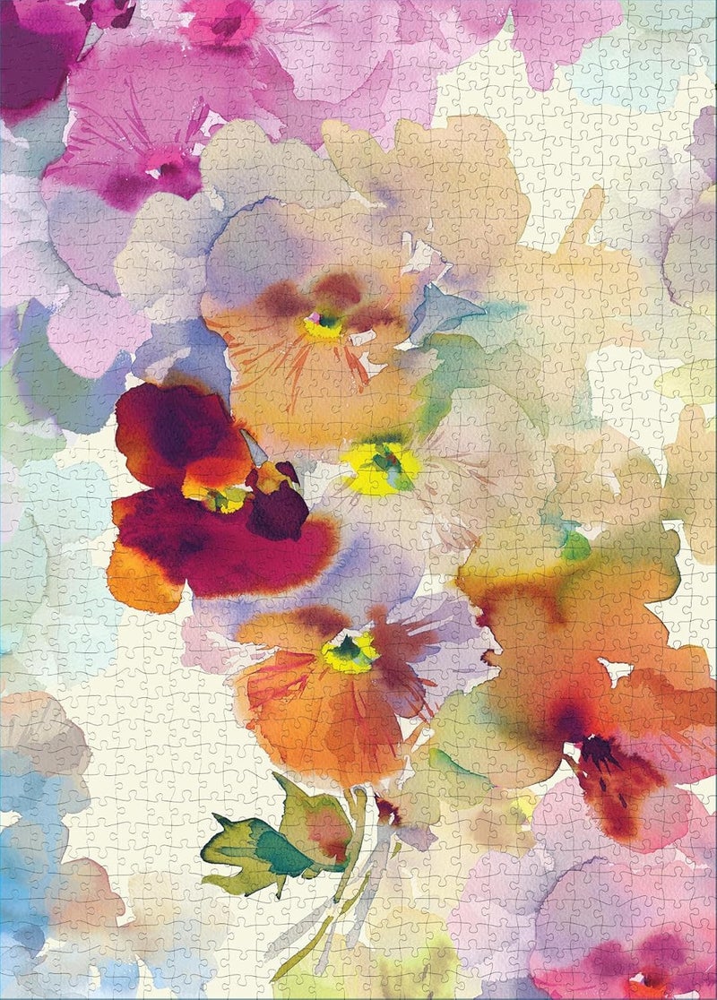 Artisan Pansy Dreams 1,000-Piece Puzzle  - Image 3