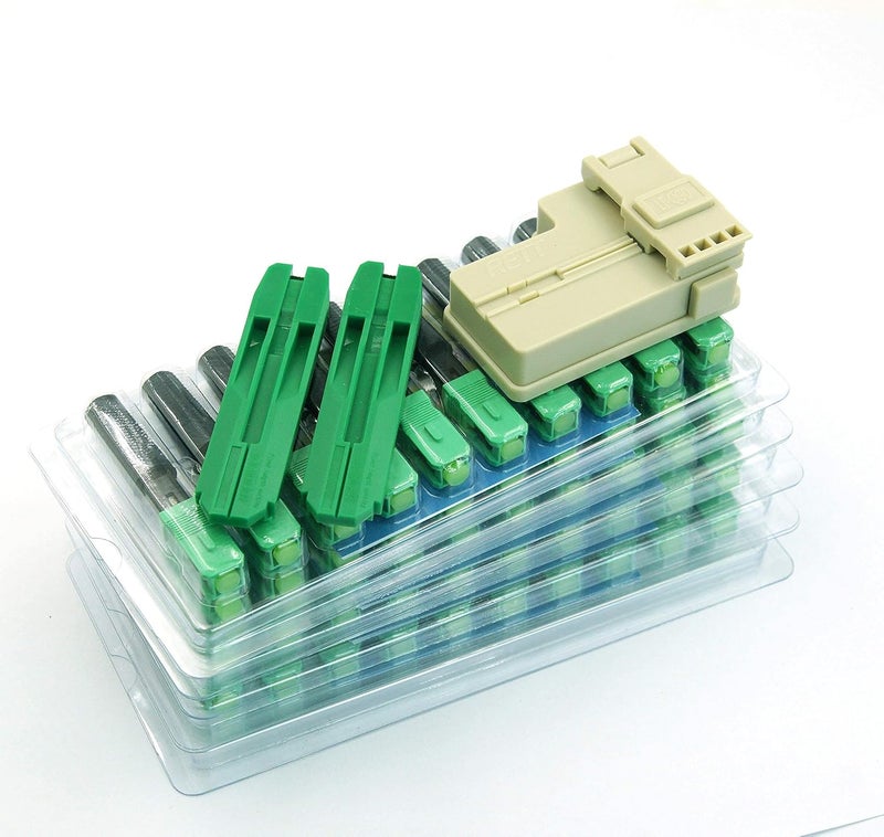 LEITE 20pcs SC APC Fiber Optic Quick Connector with Matched Tools Fiber Reusable Connectors Single Mode SM 9/125 Mechanical Fast Connectors Adapter for FTTH CATV Network Instrument - Image 4