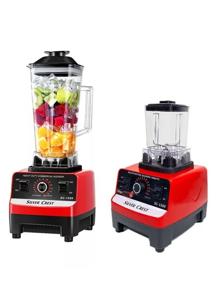 Heavy Duty Blender Mixer Electric High Speed Juicer Food Processor Ice Smoothies Crusher Blander