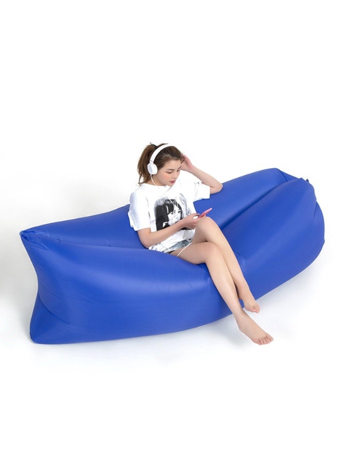 Inflatable Lounger Air Sofa Chair–Camping & Beach Accessories–Portable Water Proof Couch for Hiking, Picnics, Outdoor, Music Festivals & Backyard–Lightweight and Easy to Set Up - Image 1