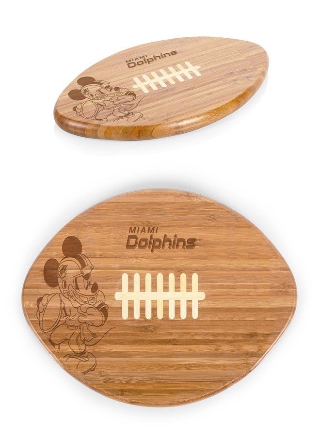 PICNIC TIME Miami Dolphins NFL Disney Touchdown! Football Cutting Board & Serving Tray - Image 3