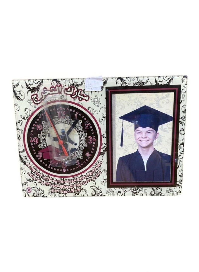 Photo frame of success with a gift 