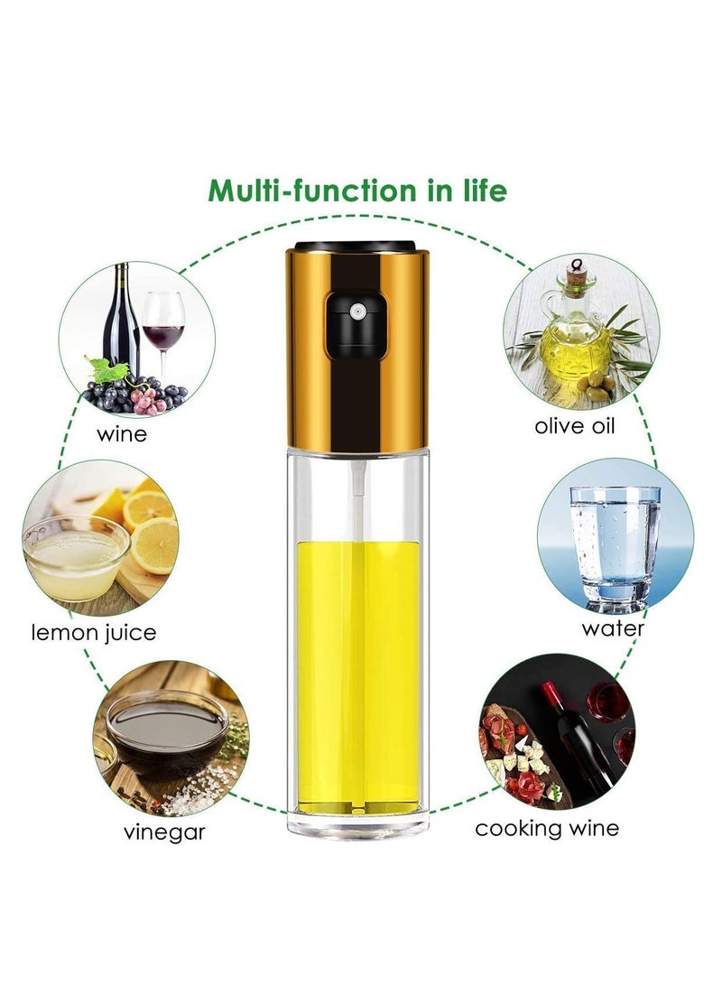 SYOSI DELFINO Olive Oil Sprayer for Cooking, 100ml Food-Grade Glass Oil Sprayer for Cooking Air Fryer, Kitchen Olive Oil Sprayer Mister and Oil Spray Bottle for Cooking BBQ Salad Baking Roasting Grilling - Image 3