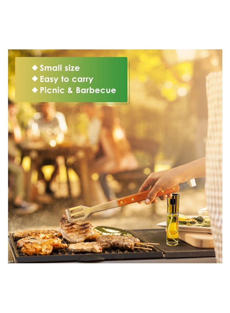 SYOSI DELFINO Olive Oil Sprayer for Cooking, 100ml Food-Grade Glass Oil Sprayer for Cooking Air Fryer, Kitchen Olive Oil Sprayer Mister and Oil Spray Bottle for Cooking BBQ Salad Baking Roasting Grilling - Image 5