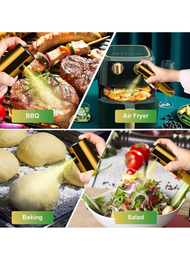 SYOSI DELFINO Olive Oil Sprayer for Cooking, 100ml Food-Grade Glass Oil Sprayer for Cooking Air Fryer, Kitchen Olive Oil Sprayer Mister and Oil Spray Bottle for Cooking BBQ Salad Baking Roasting Grilling - Image 4