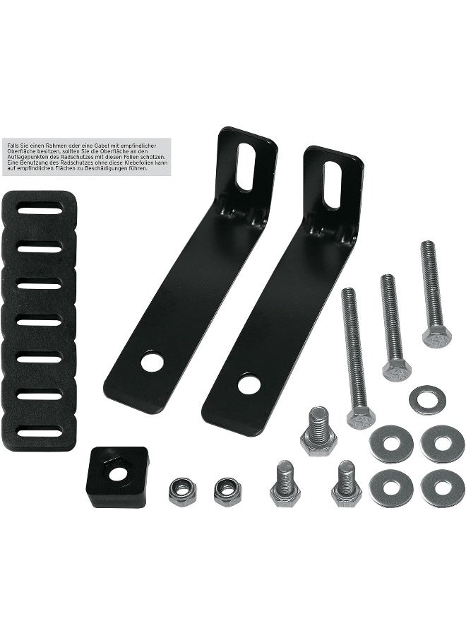 SKS SKS Velo 700C Mudguard Set, Black, 47/55/65 mm  - Image 2