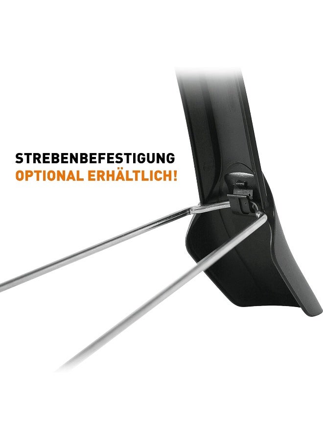 SKS SKS Velo 700C Mudguard Set, Black, 47/55/65 mm  - Image 4