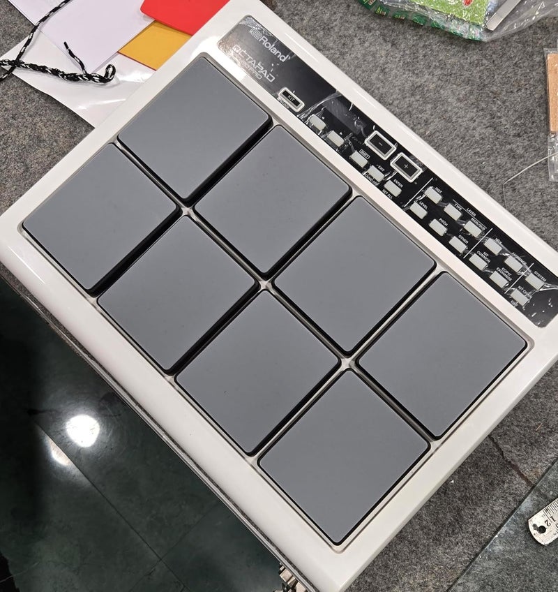 RHYTHM PRO Self Adhesive Silicon Rubber Patchment Set Of 8 Pcs For Roland Octapad SPD20Pro. Super look & Bounce, Ultimate Premium Quality Silicon, Protect Your Octapad From Hard Hitting (Gray Colour) - Image 5