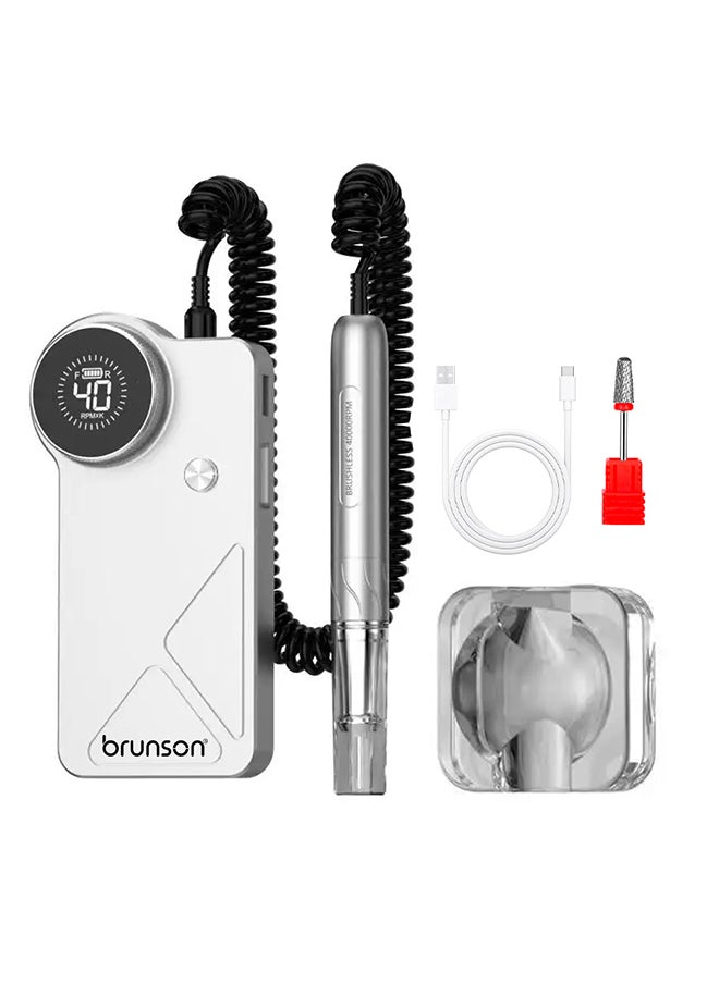 brunson Professional Nail Drill Machine 902 Brushles 40000Rpm  - Image 2