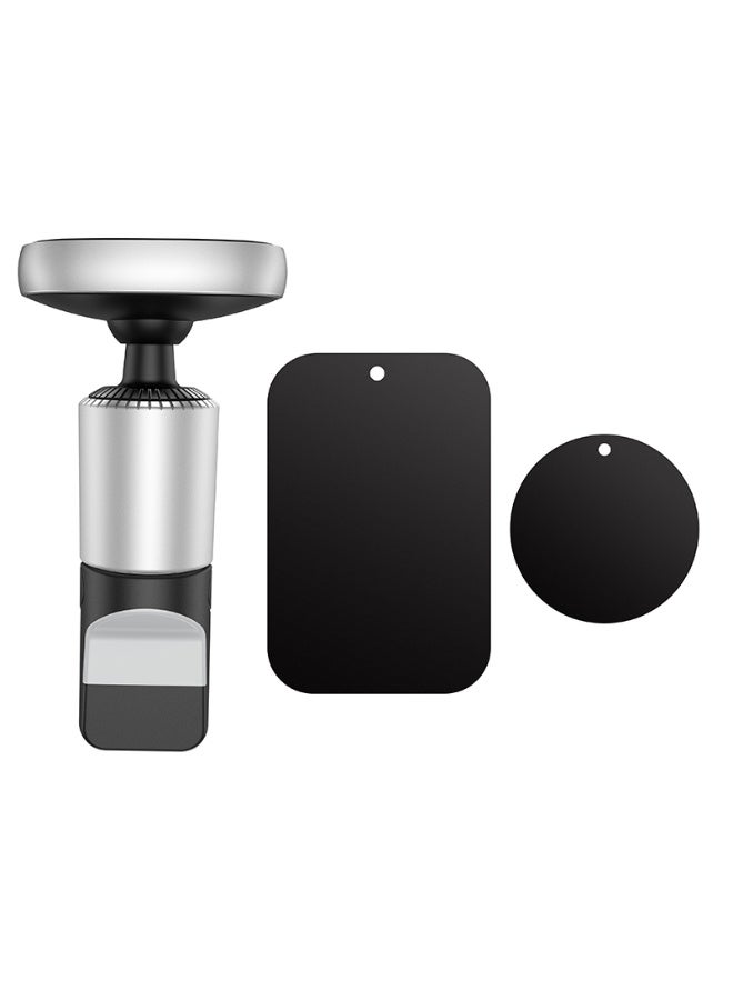 Talzeo Magnetic Car Phone Holder for Air Vent – 360° Rotation, Strong Grip, One-Hand Operation, Compact Design – Compatible with iPhone, Samsung, Huawei & More - Image 3