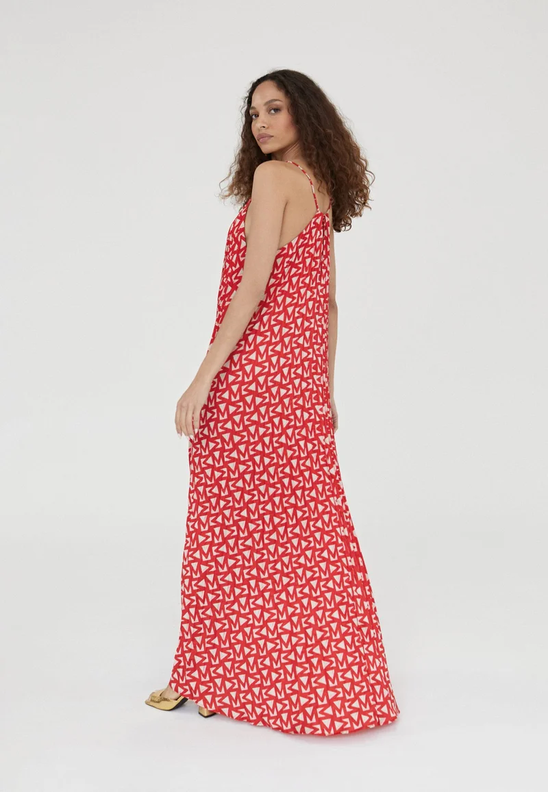 Lola Casademunt Monogrammed halter dress