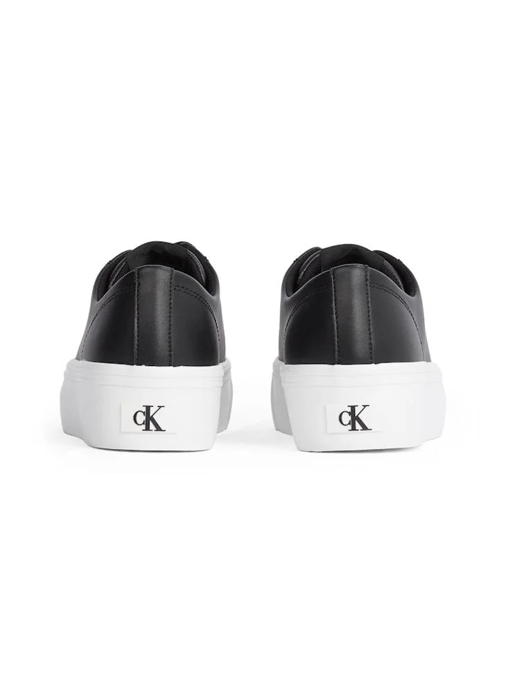 Calvin Klein Jeans VULCANISED FLATFORM LOW TRAINERS