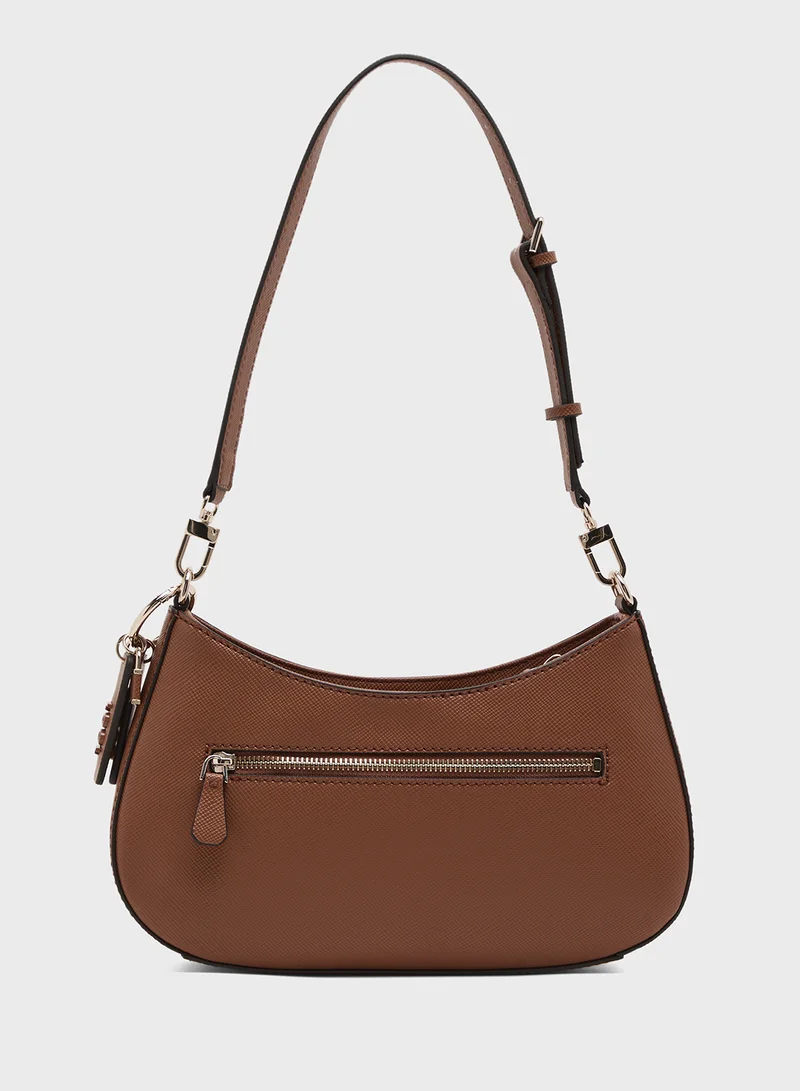 GUESS NOELLE II TOP ZIP SHOULDER BAG