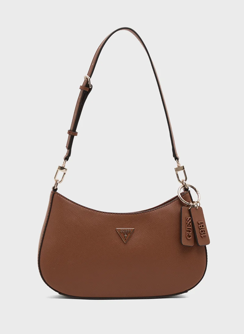 GUESS NOELLE II TOP ZIP SHOULDER BAG