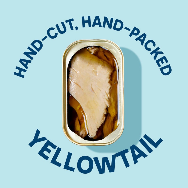 Wild Planet Wild Yellowtail Fillets in Organic Extra Virgin Olive Oil, Skinless & Boneless, Tinned Fish, Sustainably Wild-Caught, Non-GMO, Kosher, Gluten Free, Keto and Paleo, 4.4 Ounce Single Unit - Image 3