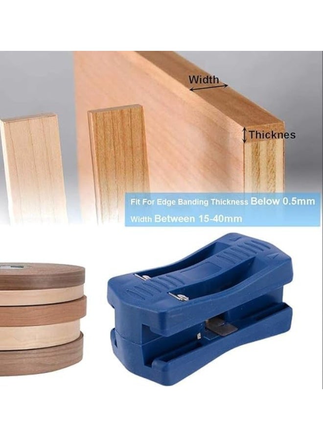 Double-Sided PVC Furniture Edge Band Scraper, PVC Edge Band Cutter, Tool for Trimming and Removing Excess Edge Banding After Installation, for Finishing Wood, Melamine and Cabinets (Double-Sided Edge Band Scraper) - Image 5