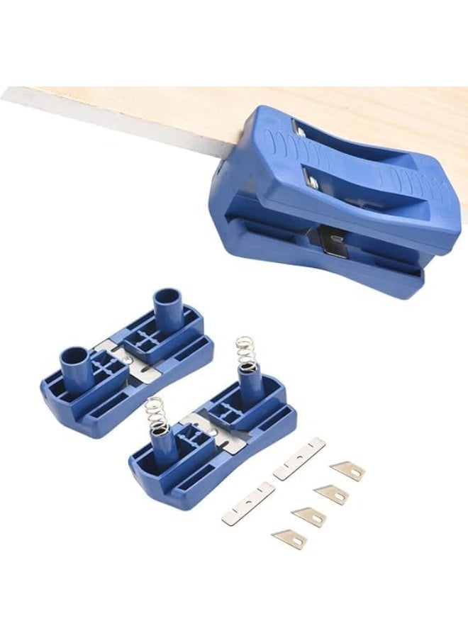Double-Sided PVC Furniture Edge Band Scraper, PVC Edge Band Cutter, Tool for Trimming and Removing Excess Edge Banding After Installation, for Finishing Wood, Melamine and Cabinets (Double-Sided Edge Band Scraper) - Image 3