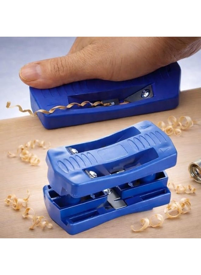 Double-Sided PVC Furniture Edge Band Scraper, PVC Edge Band Cutter, Tool for Trimming and Removing Excess Edge Banding After Installation, for Finishing Wood, Melamine and Cabinets (Double-Sided Edge Band Scraper) - Image 1