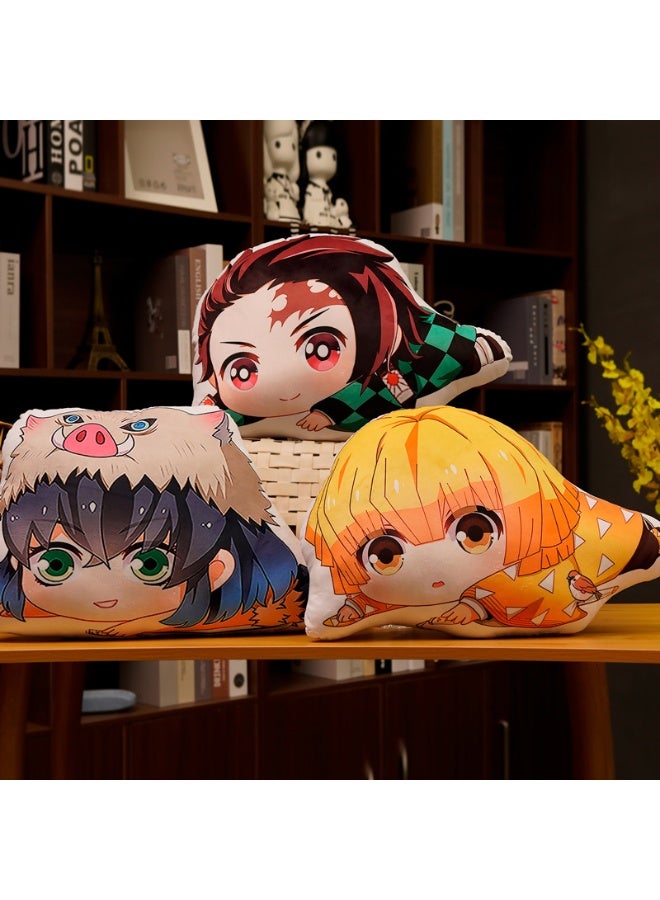 شيطان القاتل وسادة كامادو تانجيرو دمية وسادة هدية للعائلة والأصدقاء - Image 2