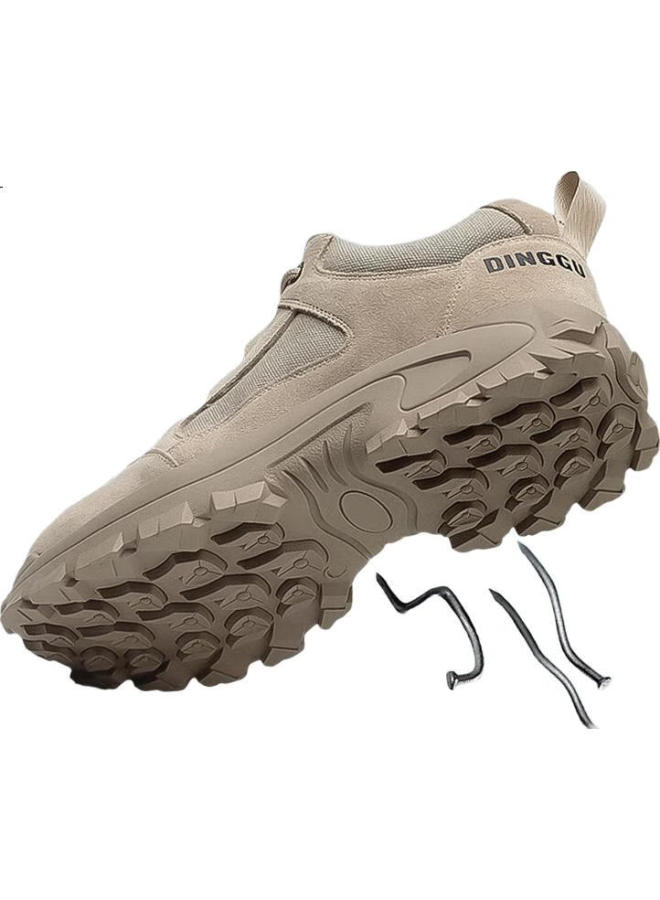 Dinggu Men'S Breathable Labor Protection Shoes For Construction Sites, Anti-Odor, Electrician Insulation, Anti-Smashing, Anti-Stabbing, Steel Toe F506Mhbu45 - Image 1