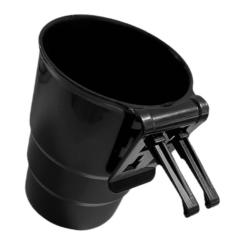 Multi Functional Car Cup Holder Portable Car Water Bottle Holder Convenient Car Vent Hook for Drinks Essential Car Accessories for Road Trips Black - Image 5