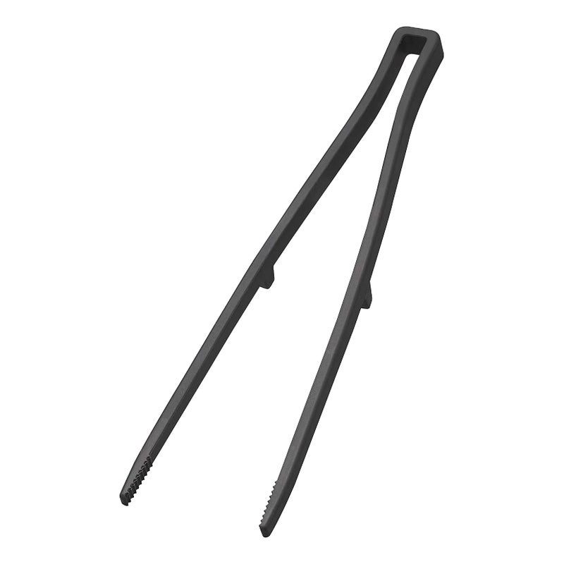 Yamazaki Yamazaki Home Silicone Kitchen Tongs, Silicone, No Assembly Req., Black  - Image 1