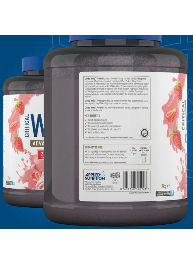 Applied Nutrition ISO XP Whey Protein Isolate Strawberry 72 Servings (1.8kg) - Image 5