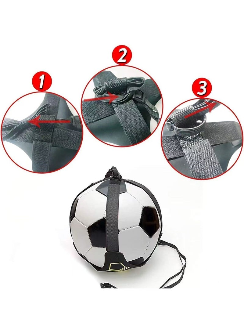 MAICCA Football Kick Trainer with Adjustable Training Belt, Hands-Free Solo Soccer Trainer Equipment for Kids Adults - Image 5