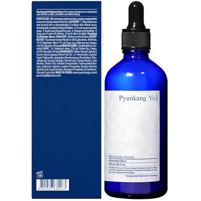 PYUNKANG YUL Moisture Serum for Face - Korean Face Serum with Oriental herbs and Olive Oil giving Oil and Water Balance and Skin Calming Effect - Moisturizer for Oily and Combination Skin - 3.4 Fl Oz - Image 2