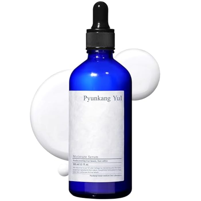 PYUNKANG YUL Moisture Serum for Face - Korean Face Serum with Oriental herbs and Olive Oil giving Oil and Water Balance and Skin Calming Effect - Moisturizer for Oily and Combination Skin - 3.4 Fl Oz - Image 1