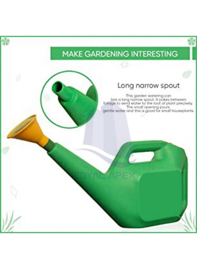 Biella سطل سقي الحدائق - رشاش يدوي مع فوهة قابلة للفصل للنباتات الداخلية والخارجية / البستنة وغيرها - Image 4