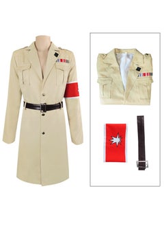 Generic Anime Attack on Titan Reiner Braun Military Uniform Suits Attack on Titan Coat Robes Cosplay Costume Costume  - Image 3