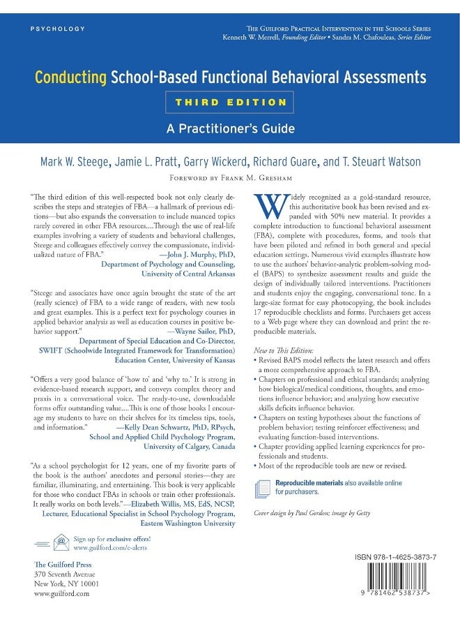 null - Conducting School-Based Functional Behavioral Assessments: A Practitioner's Guide - Image 1