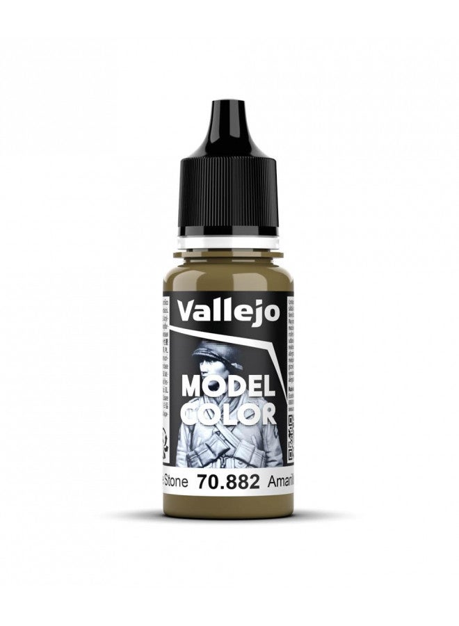 Vallejo Middle Stone Model Color Paint, 17ml - Image 1