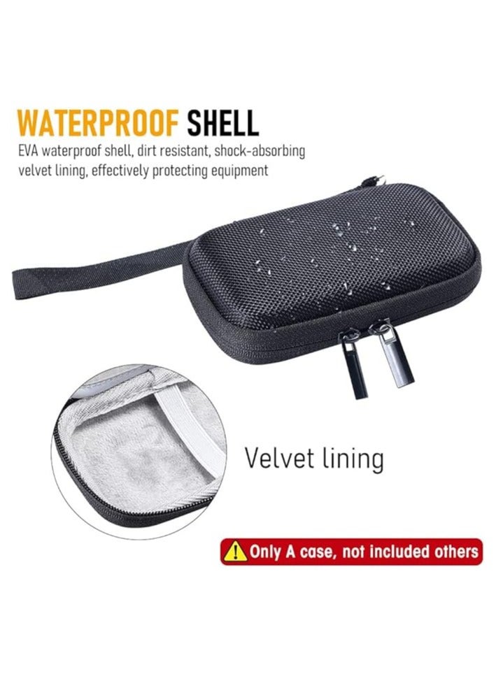 Green Tiger Hard Carrying Case Storage Bag for SanDisk 480GB 1TB 2TB 4TB Extreme Pro Portable SSD SDSSDE30 / SDSSDE81 Solid State Drive EVA Shockproof Water Repellent Protective Storage Travel Bag - Image 2